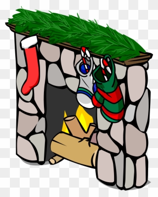 Fireplace Sprite 019 - Club Penguin Funny Clipart