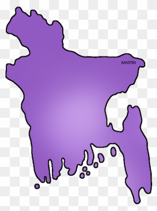 Bangladesh Map - Bangladesh Illustration Clipart