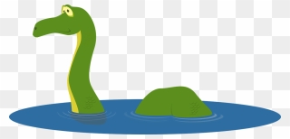 Sea Monster Clipart Icon - Clipart Of The Loch Ness Monster - Png Download