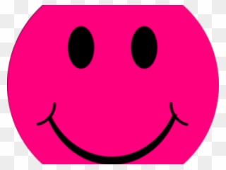 Smileys Clipart Pink - Caritas Felices De Color Lila - Png Download