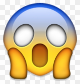 I M A Something And Don T - Face Screaming In Fear Emoji Png Clipart