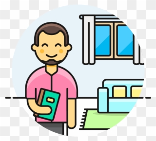 106 Relax Zone Male Asian - Entertainment Clipart