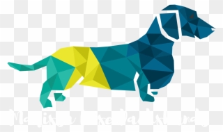 Dachshund Clipart Wiener Dog - Dachsund Dog Logo Png Transparent