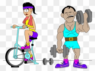 Original - People Exercising Clip Art - Png Download