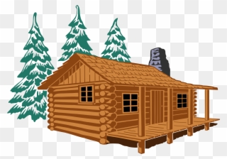 Big Image - Cabin In The Woods Clipart - Png Download