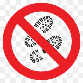 Entering The Cabins With Dirty Shoes Is Forbidden - Ban Alcohol Icon Clipart