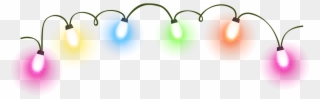 Either Way, It Gave The Cabin Character And Was Nice - Christmas Lights Transparent Background Clipart