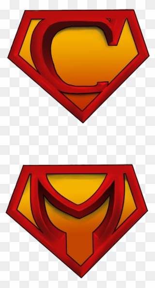 History Clipart Logo - Superman With Different Letters - Png Download