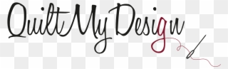 Quilt My Design - Calligraphy Clipart