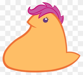 Artist Fimstargazer Safe Scootachicken Scootaloo Artistfimstargazer - Transparent Peeps Clipart