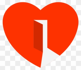 Welcome The Stranger Immigrant With Love - Heart Clipart