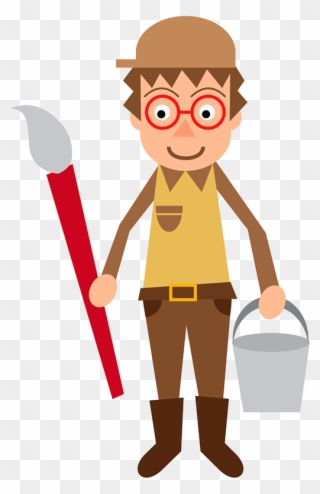 The Zookeeper Character To Show That We Are Very Reliable, - Cartoon Clipart