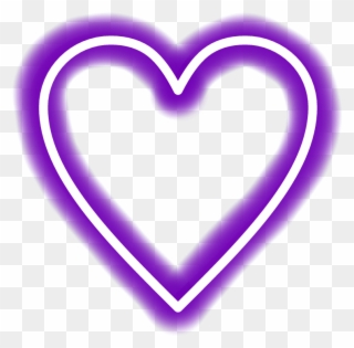 Neon Transparent Purple Heart - Public Health Priorities For Scotland Clipart