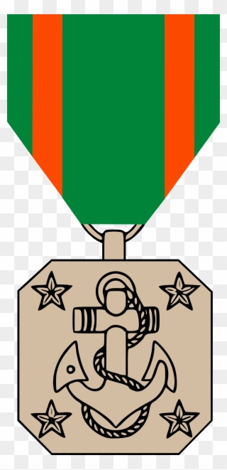 File Navy And Marine Corps Achievement Svg - Achievement Medal Clipart