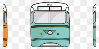 Trolley Clipart Street Car - Car - Png Download