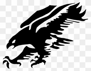 Screeching Falcon - Austintown Fitch Falcons Logo Clipart
