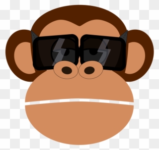 All Photo Png Clipart - Monkey With Sunglasses Clipart Transparent Png