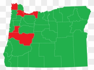 Oregon 2008 Measure - Oregon Black Population Map Clipart