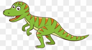 Tyrannosaurus Cartoon Dinosaur Cute - Imagenes De Dinosaurios Animados Png Clipart