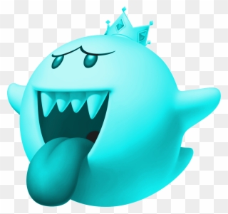 Frosty King Boo Artwork - King Boo Clipart