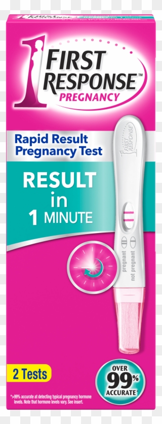 First Response Rapid Result Pregnancy Test Results - Fast Response Pregnancy Test Clipart