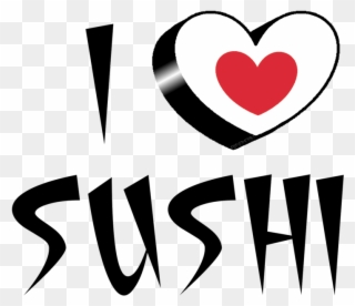 Sushi Wednesday 7 - Sushi In Japanese Font Clipart