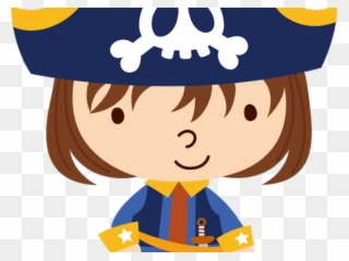 Pirates Clipart Math - Niño Pirata Caricatura - Png Download