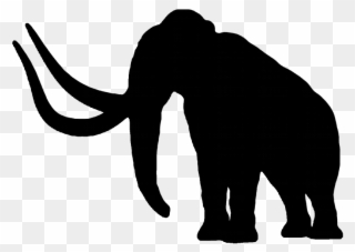 At Getdrawings Com Free For Personal Use - Mammoth Silhouette Png Clipart