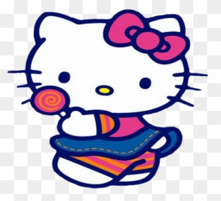Hellokitty Cat Sanrio Chupachups Sweet 🍭🍭🍭 - Hello Kitty Clipart