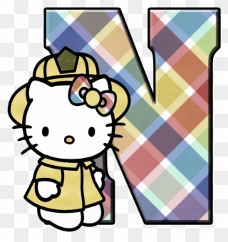 N - - ✿‿ - Hello Kitty Chef Clipart