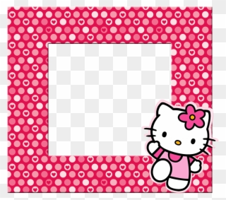 Background Hello Kitty Design Clipart