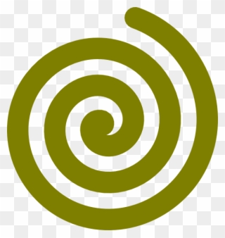 Spiral Clipart Green Spiral - Green Spiral Clip Art - Png Download