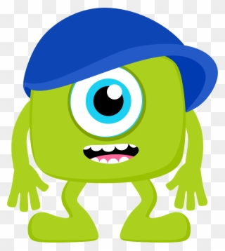 Say Hello - Monsters Inc Personajes Bebes Clipart