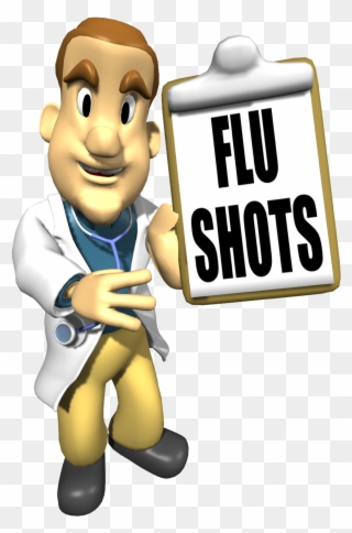 Oct 16 Itg General Poa Flu Shot Photo - Flu Season Clip Art - Png Download