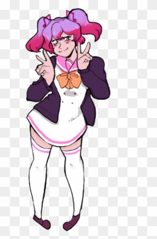 Here Are Some Of My Favorite Waifus From Super Danganronpa - Cartoon Clipart