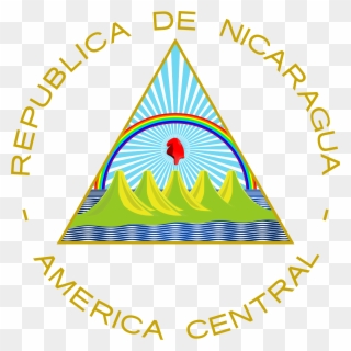 Coat Of Arms Of Nicaragua - Flag Of Nicaragua Clipart