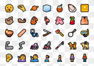 You Can Also Add New Actions Right From The Action - New Emoji Windows 10 Clipart