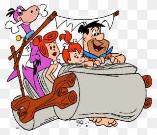 0 Replies 0 Retweets 0 Likes - Flintstones In The Car Clipart