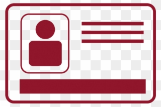 Card Management Icon Left - Registration Card Icon Clipart