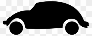 Rounded Shape Side View - Car Shape Png Clipart