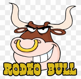 Inflatable Hire Rodeo Bull Logopng - Cartoon Bull Face Clipart