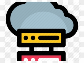 Cloud Server Clipart Icloud - Cloud Computing - Png Download