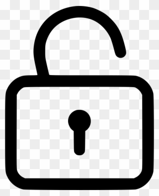 Lock Opened Comments - Free Lock Icon Png Clipart