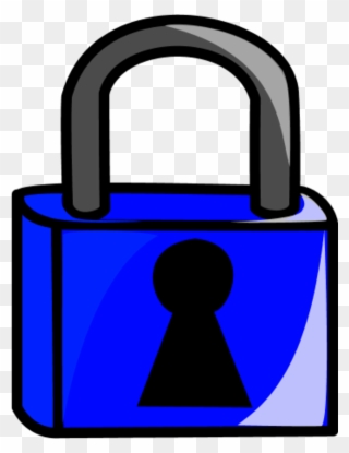 Padlock Clipart Blue Lock - Lock Clip Art Png Transparent Png