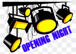 Mandatory Tech Week Thursday Opening Night - Lights Camera Action Png Clipart