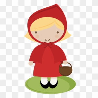 As You Make Path Choices, Little Riding Hood Will Help - Little Red Riding Hood Svg Clipart