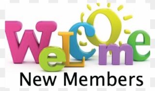 Graphic Black And White Stock Huge - Welcome To The Group New Members Clipart