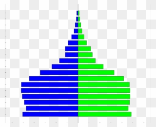 The Age Pyramid Of The Libyan Population In The Eastern - Epidemiologic Transition Model Stages Population Pyramid Clipart