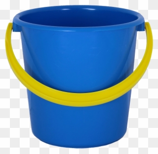 Plastic Blue Bucket Clipart - Plastic Bucket Png Transparent Png