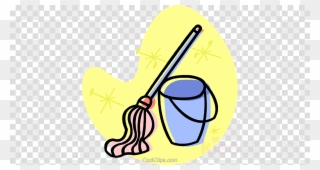 Download Mop And Bucket Clipart Mop Bucket Cart Bucket - Mop And Bucket - Png Download